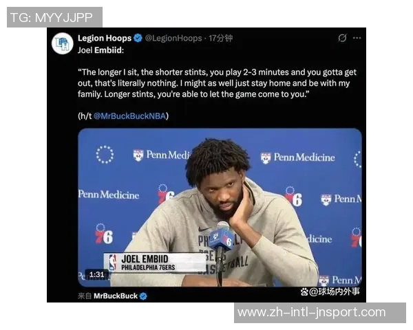 恩比德复出在即纳斯透露他尚需时间调整状态